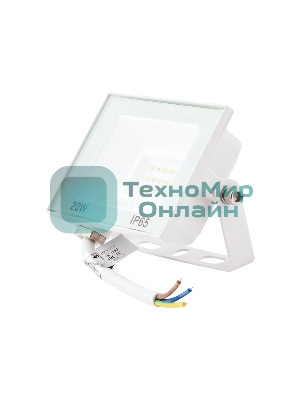 Прожектор Rexant СДО 20 Вт 1600 Лм 2700 K белый корпус