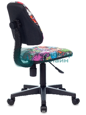 Кресло Бюрократ KD-4 мультиколор, ткань, 120 кг