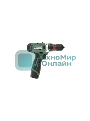 Дрель-шуруповерт Haммer ACD122QC, 12 В, 2 Ач, 28 Нм, щеточный