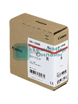 Картридж струйный Canon PFI-1300 красный