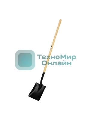 Лопата совковая Palisad LUXE 230х285х1500 мм, деревянный лакированный черенок