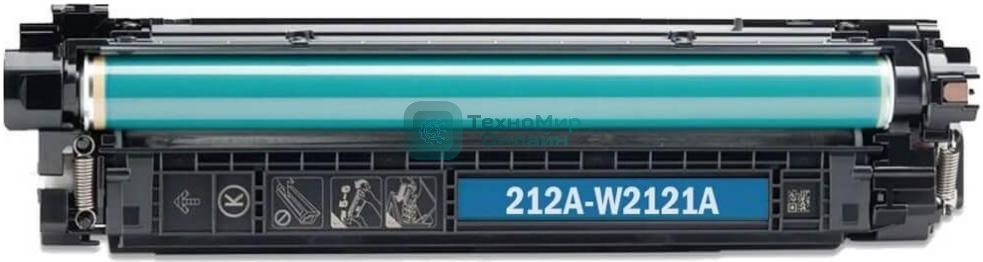 Картридж лазерный G&G GG-W2121A (212A) голубой (4500 стр.) для HP Color LJ M554/M555/578 Enterprise