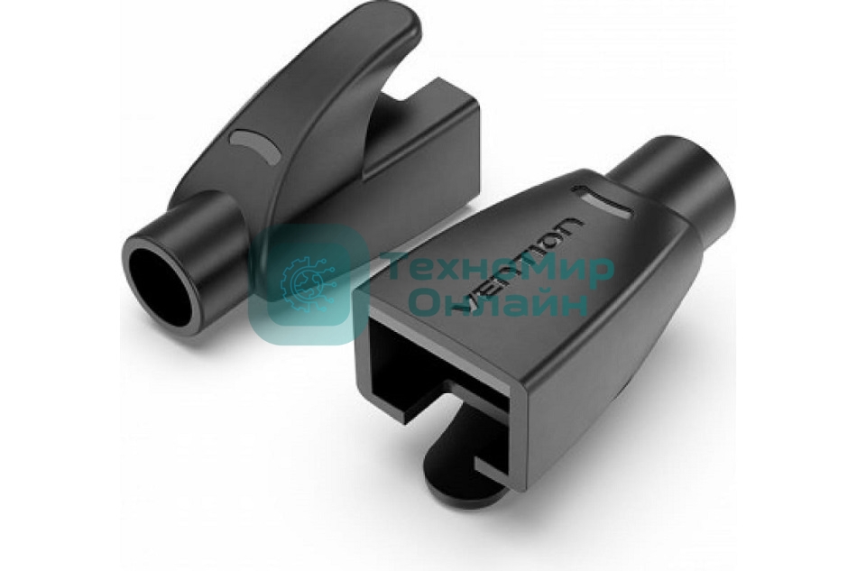 Колпачки изолирующие Vention для разъемов RJ-45 (50 шт.) черный