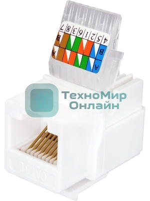 Модуль Suprlan 10-0312-1, Keystone RJ45 1 кат.5E UTP