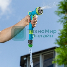 Шланг поливочный Palisad прозрачный армированный 3-х слойный, 3/4