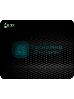 Коврик для мыши Cactus черный Mesh 250x200x3мм (CS-MPC-D02S)