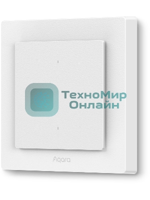 Умный выключатель Aqara H2 WS-K07D 2-х кл. белый