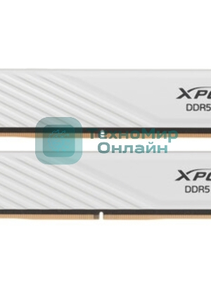 Оперативная память XPG Lancer Blade, DDR5, 32GB (2x16GB), 6000MHz, CL34, DIMM, с радиаторами, белый