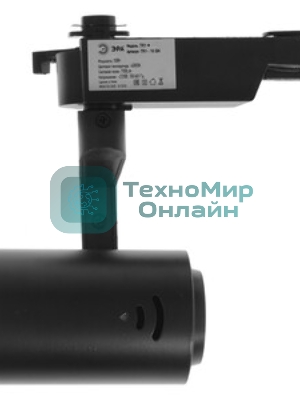 Светильник трековый ЭРА TR52-GU10 BK 1ф черный матовый
