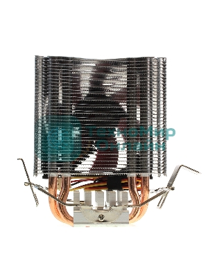 вентилятор CROWN Кулер для процессора CM-92 (Для Intel и AMD, TDP до 95 Ватт, 2шт. медных теплопроводных трубок, Гидродинамическии подшипник, Размер: 117*79*113 мм)