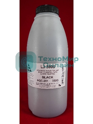 Тонер HP LJ 3005/3027/3035 (флакон, 330г) AQC-США фас России