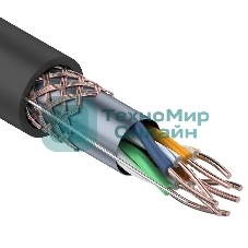 Кабель витая пара Rexant SFTP 4PR 24AWG, cat.5e, наружный (OUTDOOR), бухта 305 м