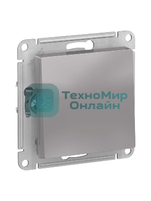 Механизм выключателя 1-кл. AtlasDesign (сх.1) 10АХ алюм. SchE ATN000311