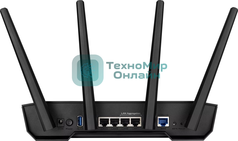 Роутер беспроводной Asus TUF-AX3000 V2/UK/13/P_EU_UK (90IG0790-MU9B00) (760351)