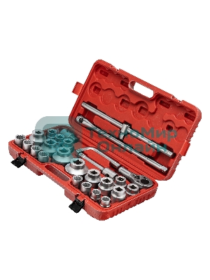 Набор торцевых головок Matrix, квадрат, 3/4