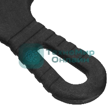 Шпатель Сибртех из нержавеющей стали,300 мм,зуб 8x8 мм,пластмассовая рукоятка