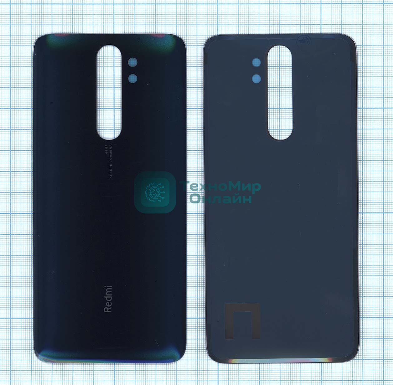 Задняя крышка для Xiaomi Redmi Note 8 Pro зеленый