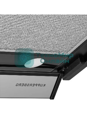 Вытяжка встраиваемая Kuppersberg Nancy 60 черный, 60 см, 850 куб. м/ч, 42 дБ