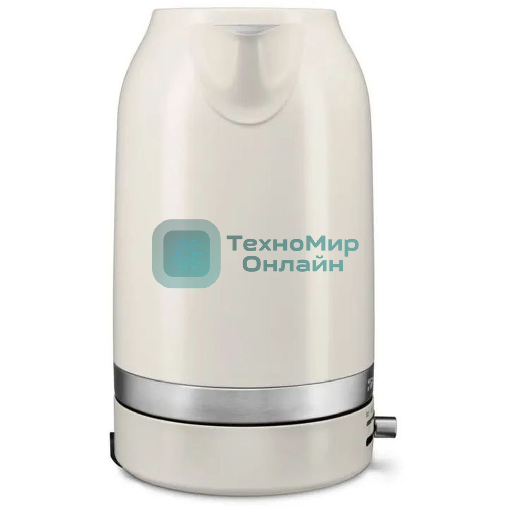 Чайник электрический KitchenAid, 1.7 л, регулировка температуры 50-100 градусов, съемный фильтр от накипи, индикация уровня воды, автоматическое отключение, белый