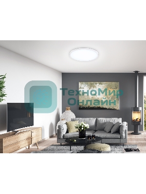 Светильник светодиодный ультратонкий Ambrella light FZ1955 WH белый IP54 26W 5000K D370*15 (Без ПДУ)