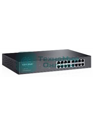 Коммутатор TP-Link SMB TL-SG1016D неуправляемый настольный/19U 16x10/100/1000BASE-T