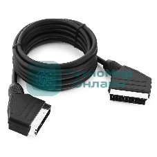 Кабель аудио/видео Gembird CCV-518, SCART/SCART, 21pin, 3м