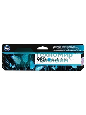 Картридж струйный HP D8J07A голубой для HP OJ Ent X585/X555 (6600 стр.)