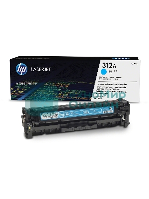Тонер Картридж HP 312A CF381A голубой для HP CLJ Pro M476 (2400 стр.)