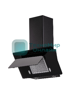 Вытяжка наклонная KRONA Liva 600 S черный, 60 см, 715 куб. м/ч, 52 дБ