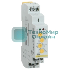 Реле времени ORT 2 конт. 2 уст. 12-240В AC/DC IEK ORT-2T-ACDC12-240V