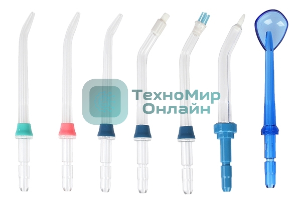 Комплект сменных насадок QUMO QHI-1 для ирригаторов полости рта 