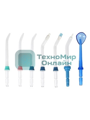 Комплект сменных насадок QUMO QHI-1 для ирригаторов полости рта 