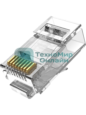 Коннектор Vention RJ45 (8p8c), UTP, cat. 6A, под витую пару (50 шт.)