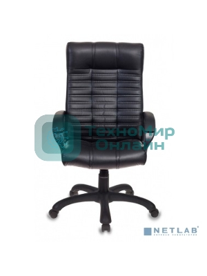 Кресло Бюрократ KB-10/BLACK черный, экокожа