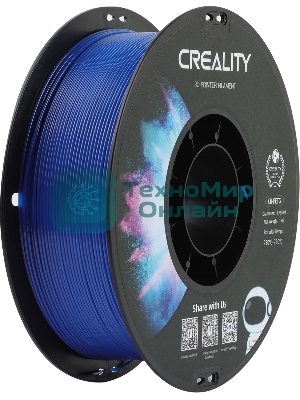 Катушка CR-PETG пластика Creality 1,75 мм 1кг для 3D принтеров, голубой