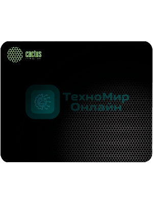 Коврик для мыши Cactus Black Mesh 300x250x3мм (CS-MPC-D02M) черный