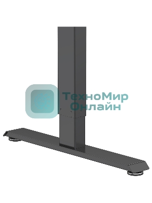 Стол игровой Cactus CS-EDL-GbK столешница МДФ черный, каркас черный