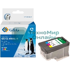Картридж струйный G&G GG-CL-446XL-N (CL-446) голубой/пурпурный/желтый (15 мл) для Canon PIXMA MX494; MG2440/2545S/2940/2540/2540S/3040;iP2840;TS204/304/3140/3340;TR4540