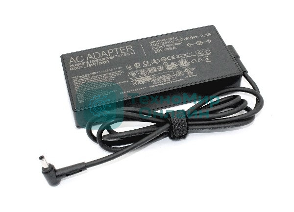 Блок питания (сетевой адаптер) для ноутбуков Asus 20V 6A 120W 4.5х3.0(0.6)мм