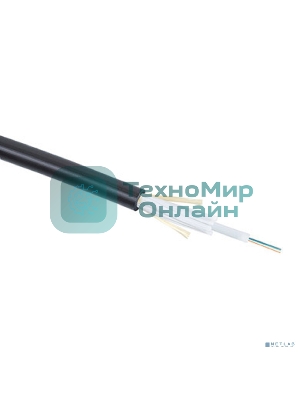 Кабель ВО Cabeus Loose tube, 8хОВ, OM3 50/125, PE, Ø 7,5мм, снаружи зданий, бронированный, черный, стойкий к УФ