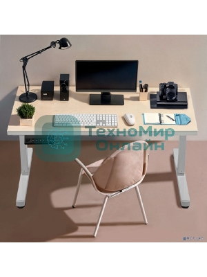 Подстолье электрическое с регулировкой по высоте Kromax OMEGA-30 white, 1 шт/уп. 710-1160 мм