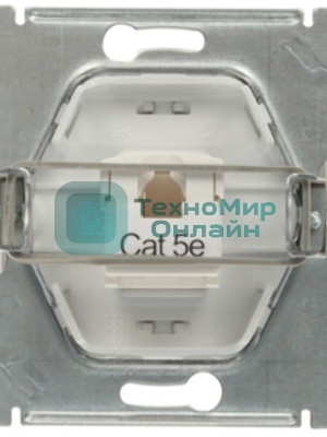 Механизм розетки SCHNEIDER ELECTRIC GSL000181K Glossaкомп. 1-м rj45 белый