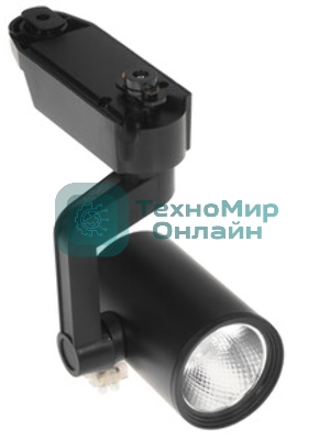 Светильник трековый ЭРА TR52-GU10 BK 1ф черный матовый
