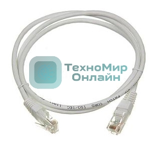 Патч-корд LANMASTER TWT-45-45-0.5/S-GY 10 PCS 0.5м FTP Cat 5e серый