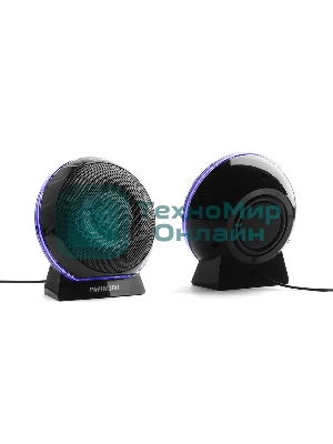 Акустическая система 2.0 Гарнизон GSP-150, черный, 6 Вт, FTB-динамики, материал- пластик, USB - питание