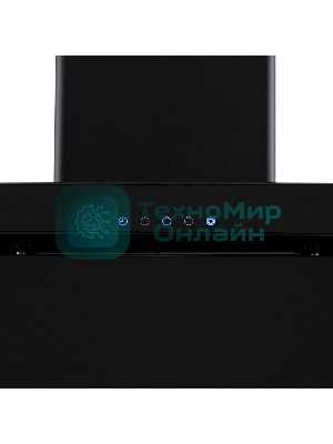 Вытяжка наклонная KRONA Liva 600 S черный, 60 см, 715 куб. м/ч, 52 дБ