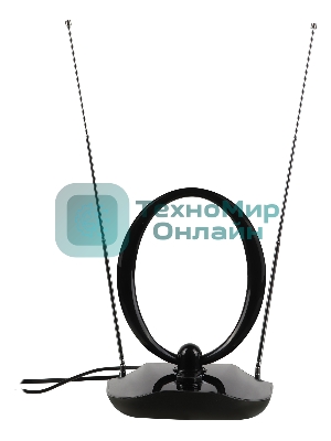 Антенна телевизионная Hyundai H-TAI400 30дБ активная черный