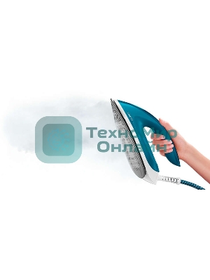 Парогенератор Philips GC6840/20 2400Вт бирюзовый/белый