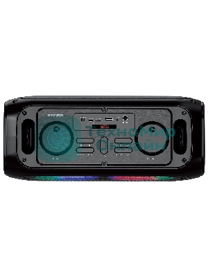 Колонка портативная Hyundai H-PS1030 черный/черный 40 Вт 2.0 BT 10м 3600mAh