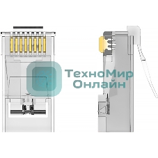 Коннектор Vention RJ45 (8p8c), UTP, cat. 6A, под витую пару (50 шт.)